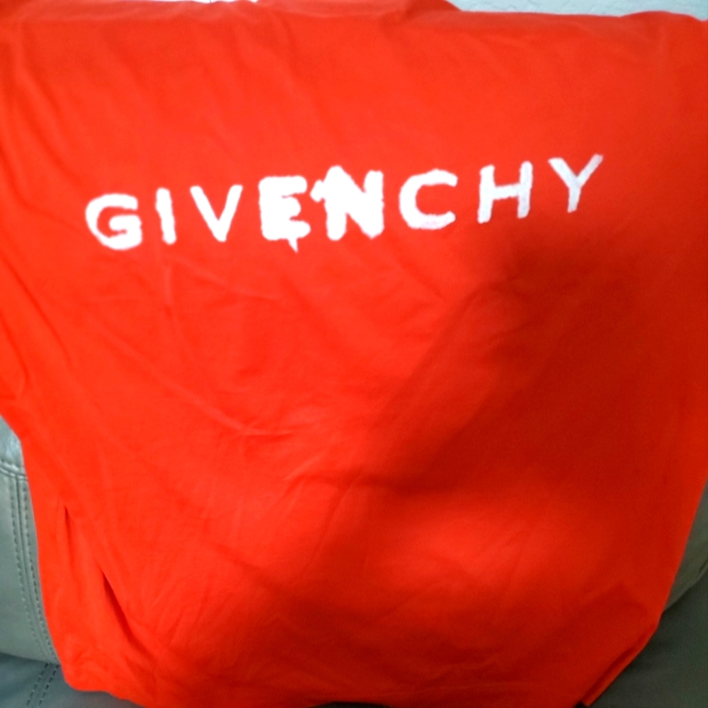 Men Red and White Givenchy Shirt